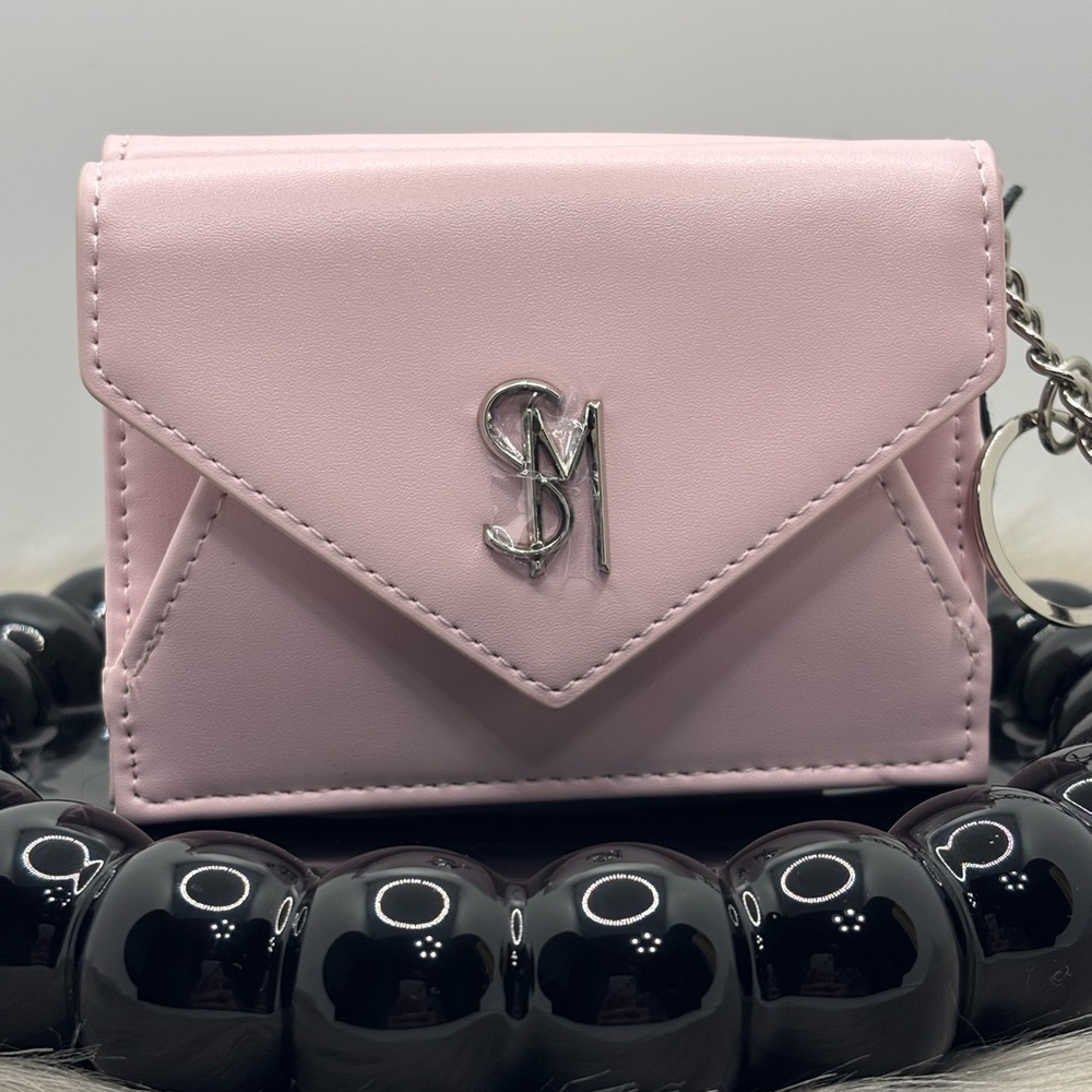 Steve Madden BMACKY pink frost card case